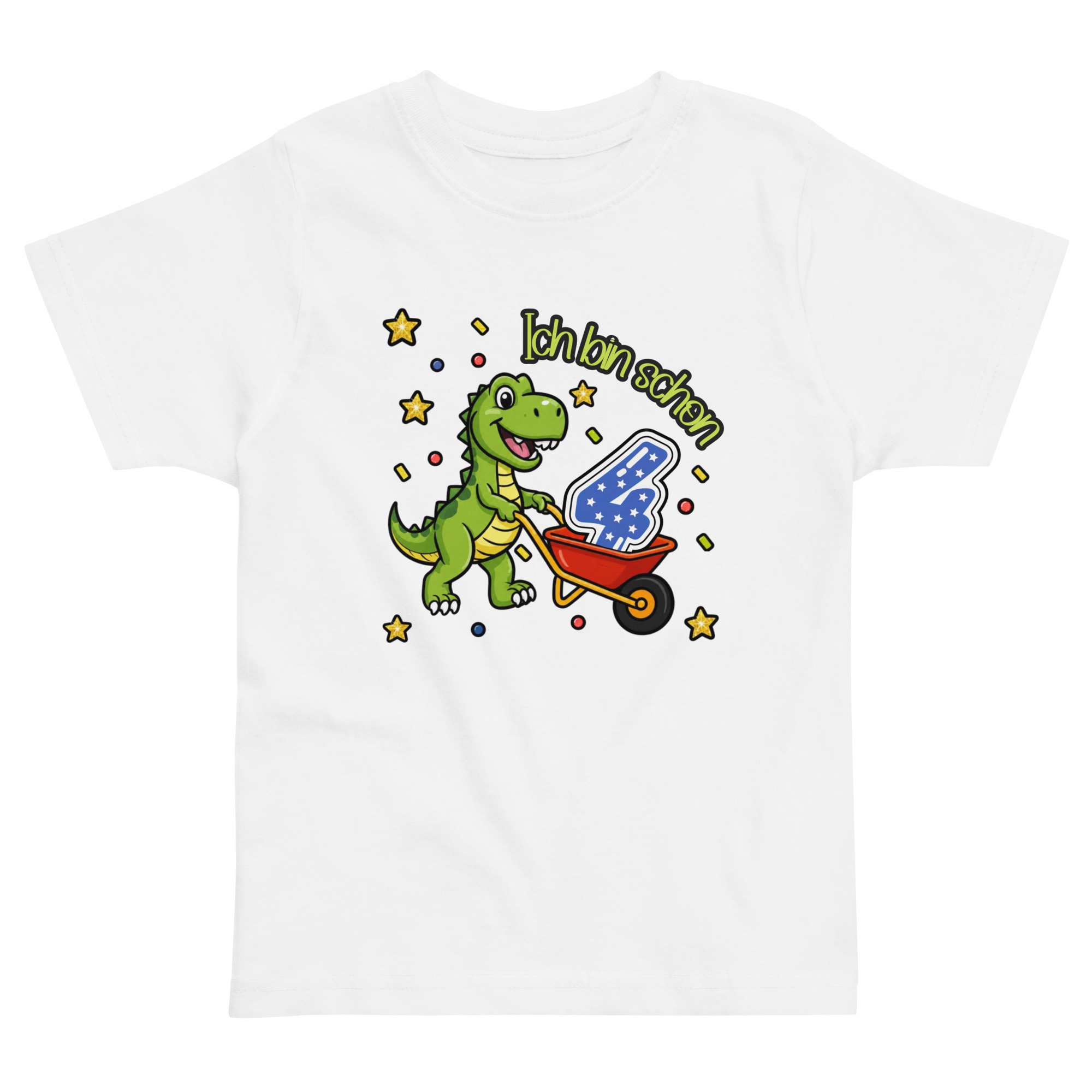 Kinder T-Shirt – Ich bin schon 4 – Bild 4