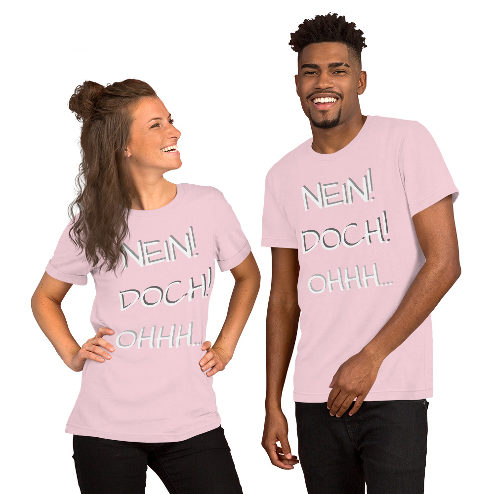Unisex-T-Shirt - Nein Doch Ohhh – Bild 9