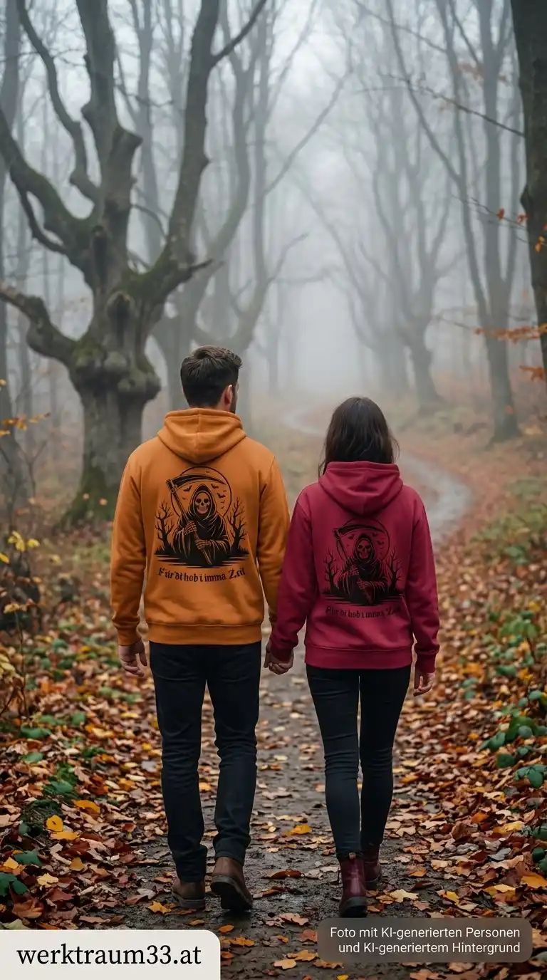 Grim Reaper - Sensenmann Unisex-Kapuzenpullover