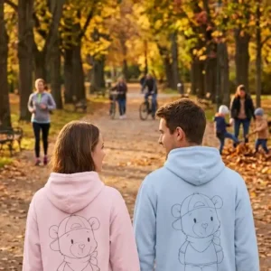 Herzibärli Unisex College Hoodie