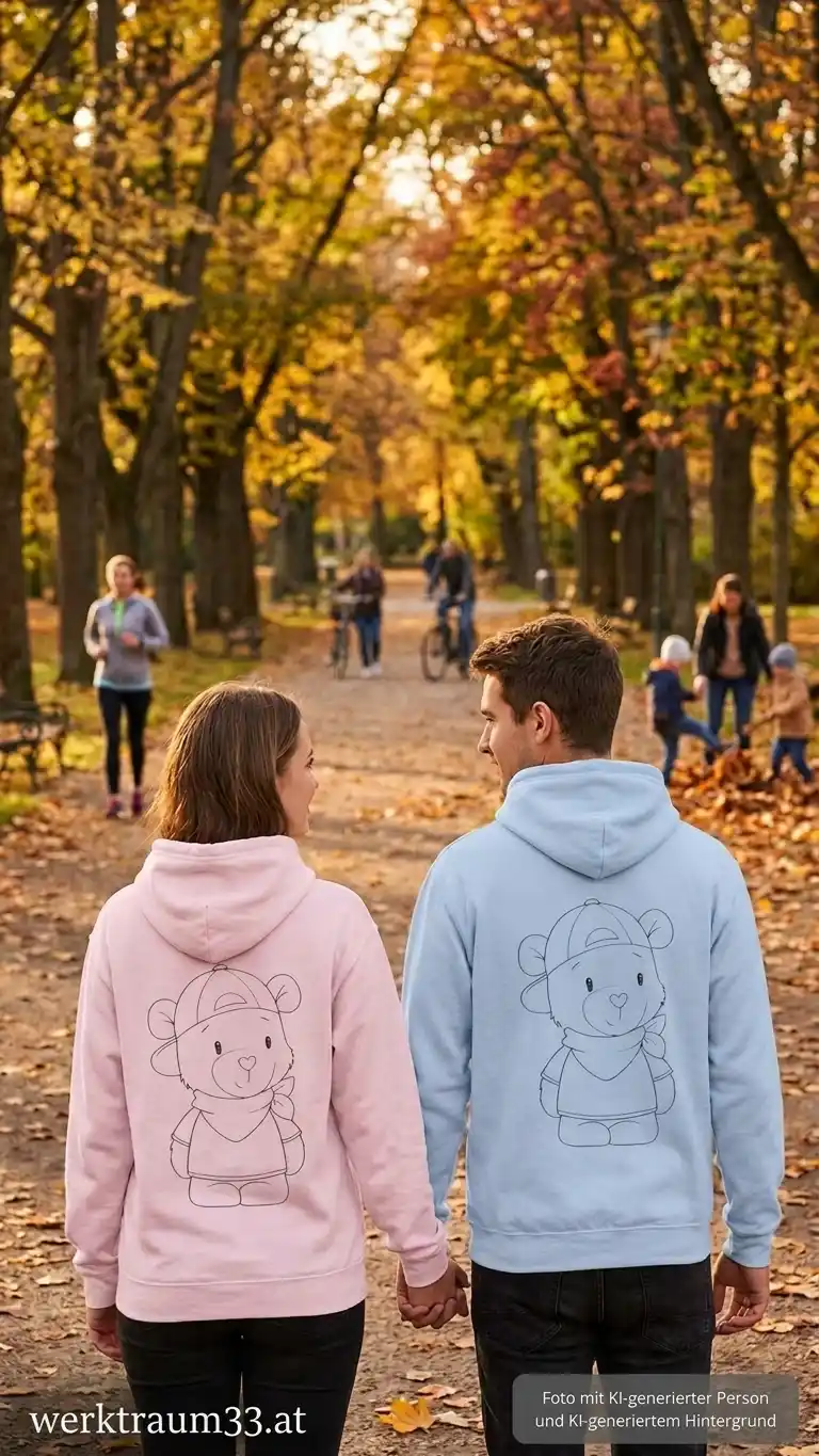 Herzibärli Unisex College Hoodie